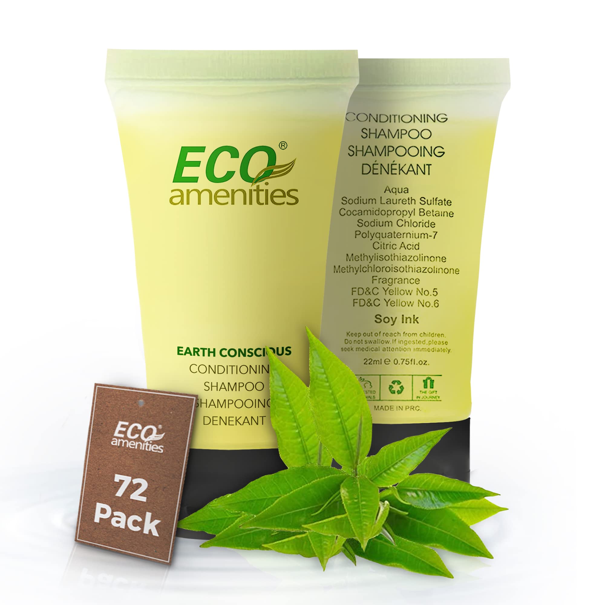 Amazon.com: ECO Amenities Travel Shampoo & Conditioner - 72-Pack