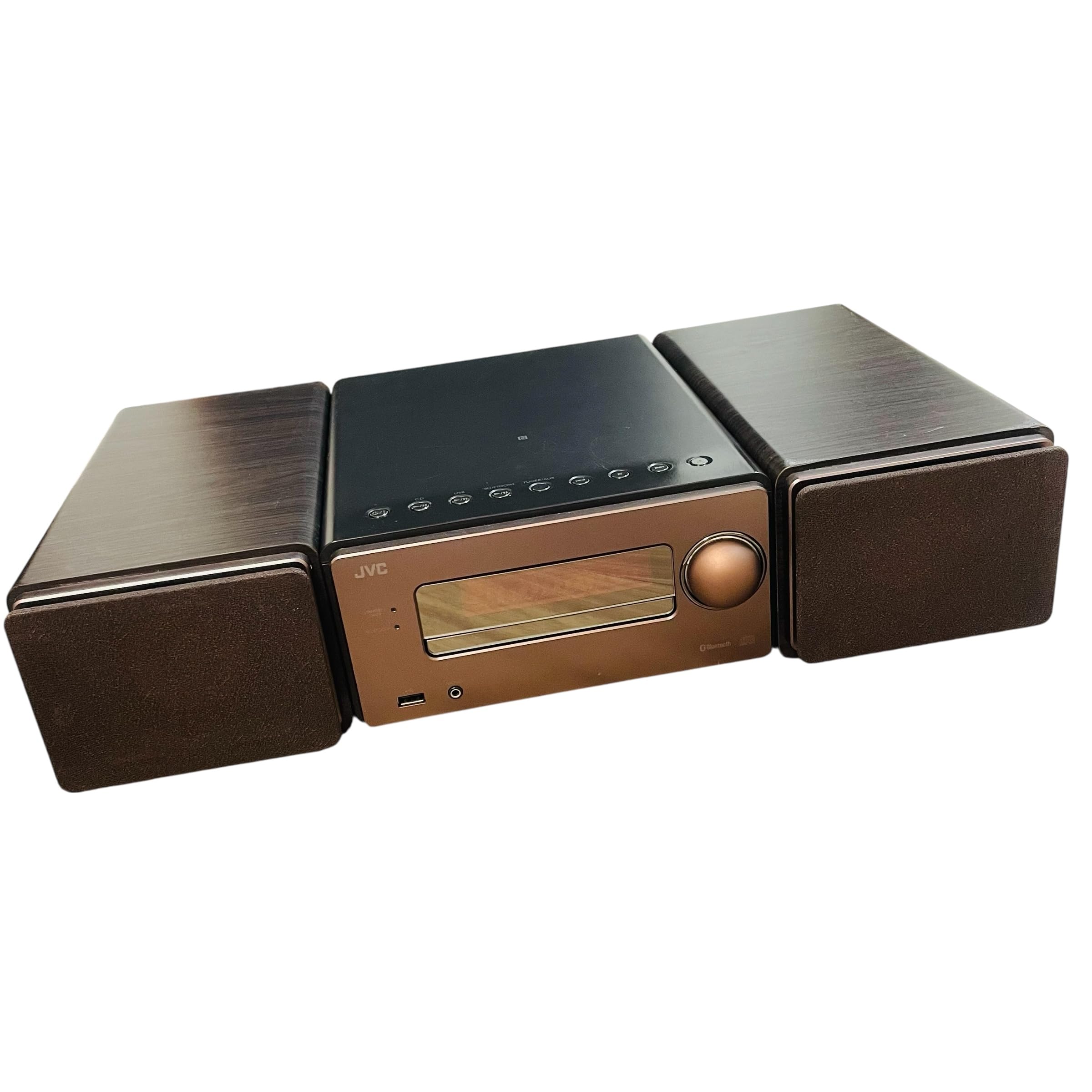 JVC CA-EXS5 コンポ、Bluetooth対応、ウッドコーン、リモコン付 JVC、4