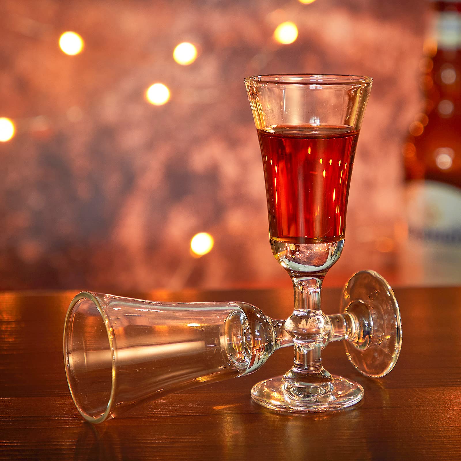 Amazon.com | Srgeilzati Cordial Glasses Shot Glasses with Stem