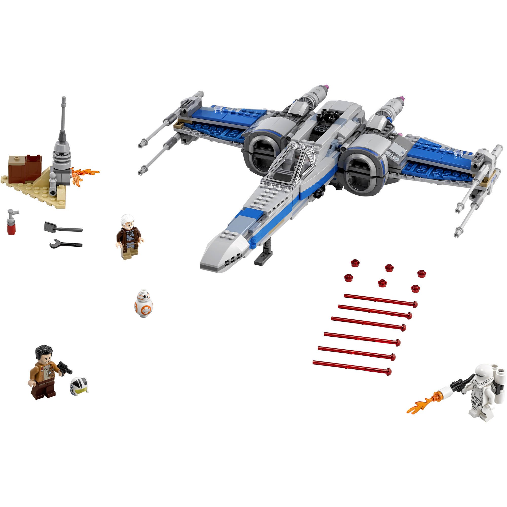 Amazon.com: LEGO Star Wars Resistance X-Wing Fighter 75149 Star