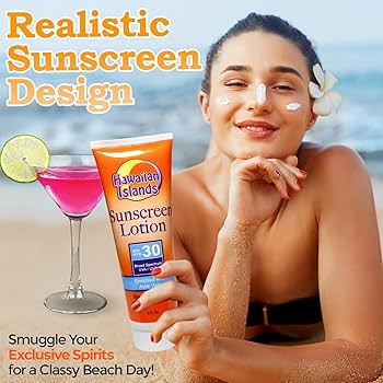 Amazon.com: Smuggle Your Booze Sun Sunscreen Lotion: Alcohol And