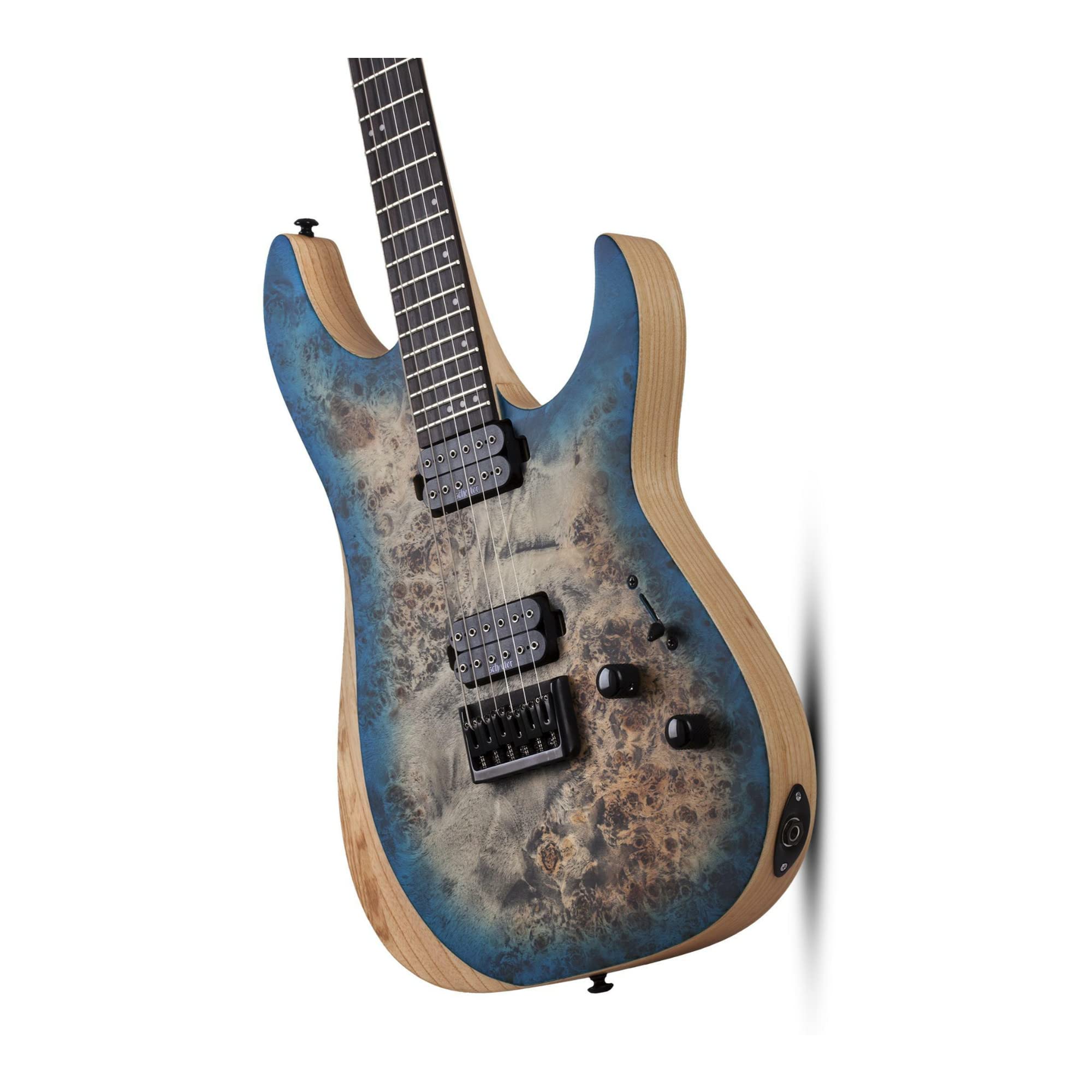 Amazon | Schecter Reaper-6 - Satin Sky Burst | エレキギター | 楽器