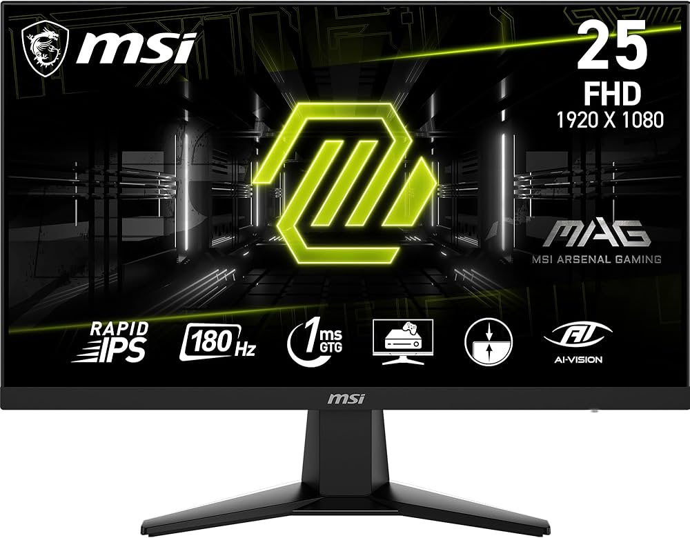 Amazon.co.jp: MSI G256F 25インチ 1920 x 1080 (FHD) コンピューター