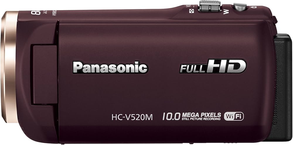 Amazon | パナソニック デジタルハイビジョンビデオカメラ V520 内蔵