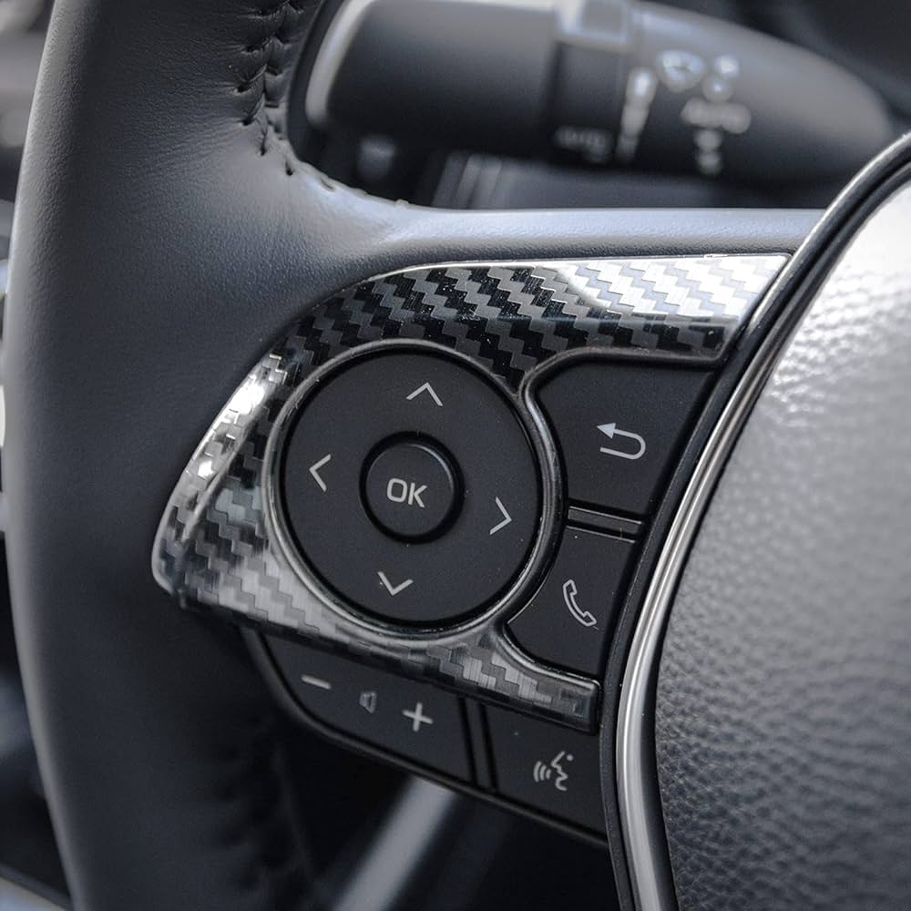 Amazon.co.jp: 220系クラウン用 金属製ステアリングスイッチトリム