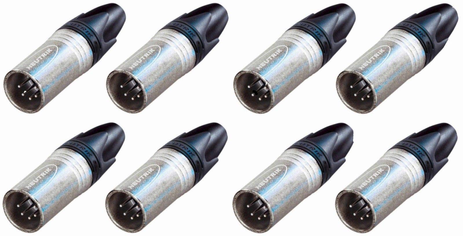 Amazon.com: 8 Neutrik NC5MXX 5 Pin DMX Lighting Plug Male XLR