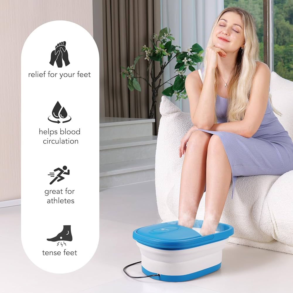 Amazon.com: SPA4PIEDS Collapsible Foot Spa Bath Massager with Jets