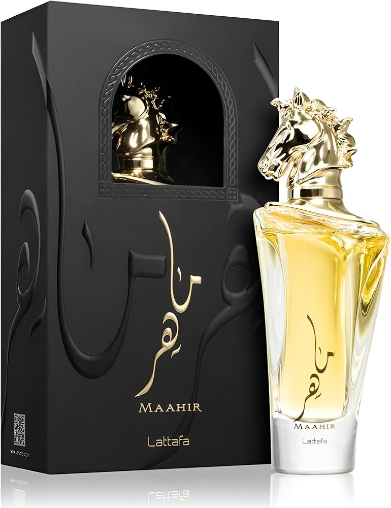 Amazon.com : Lattafa Maahir for Unisex Eau de Parfum Spray, 3.4