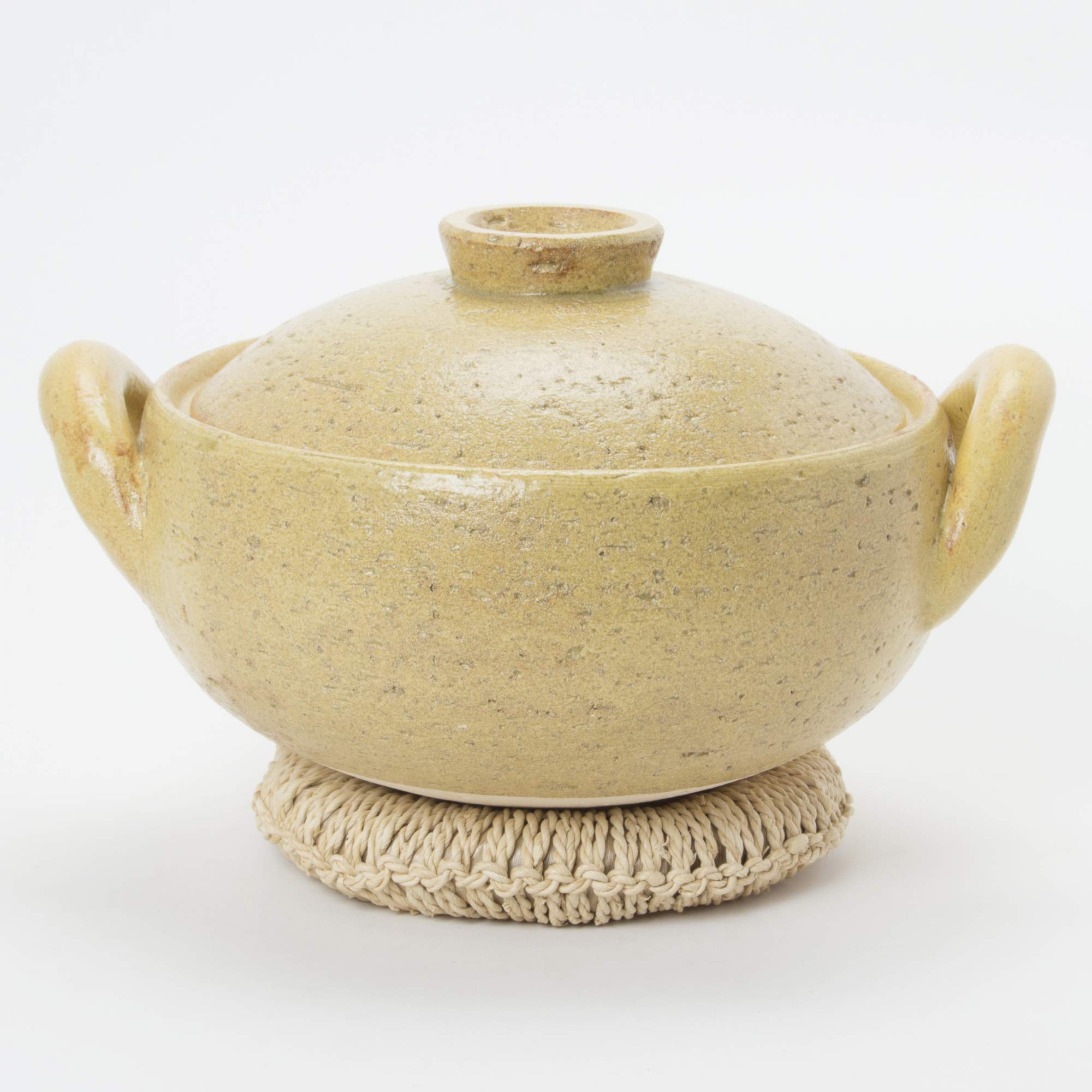 Amazon｜長谷園 土鍋 みそ汁鍋 小 19 cm 1000 ml 1-2人用 直火 専用