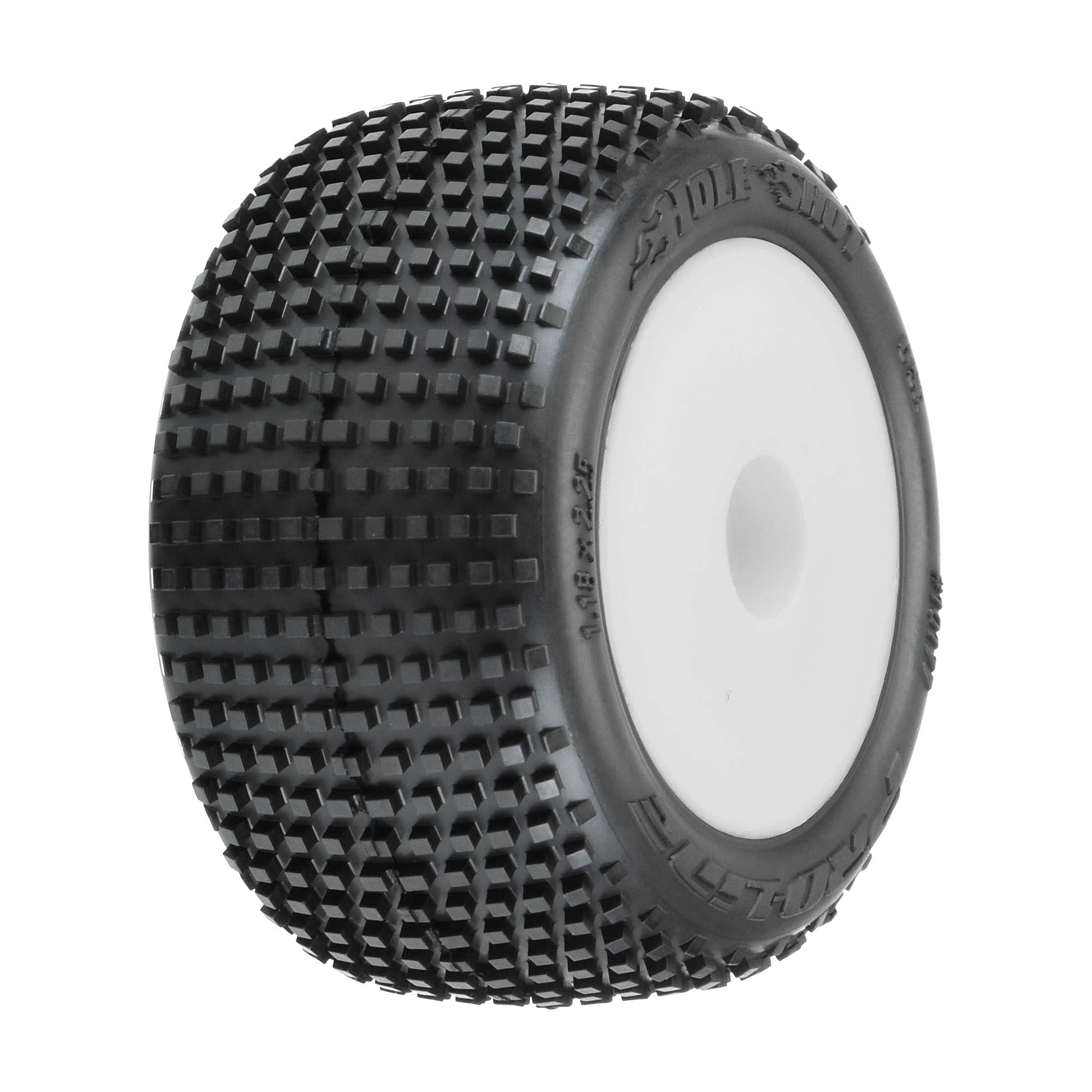 Amazon.com: Pro-Line Racing Hole Shot Tires MTD White Mini-T 2.0 F