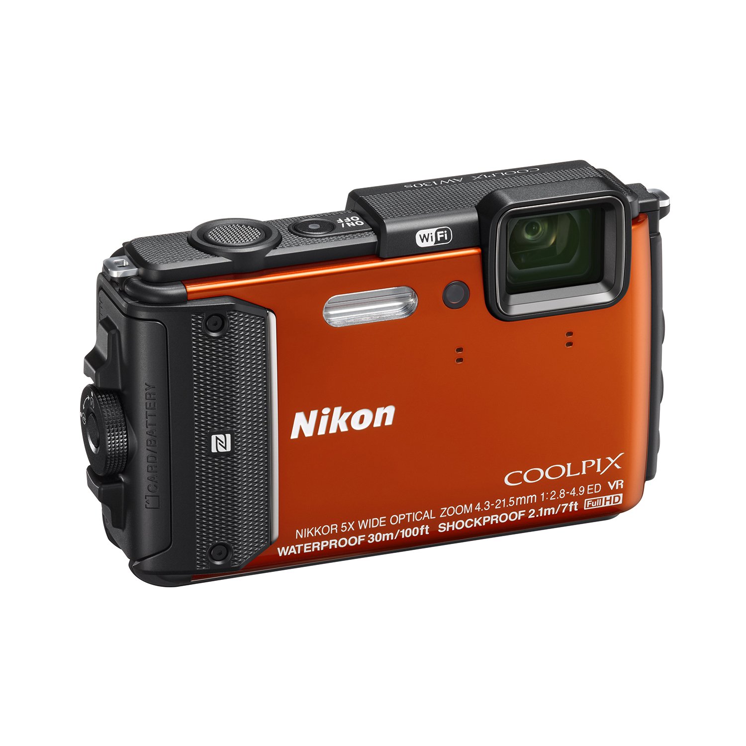 Amazon.com : Nikon - Coolpix AW130 16.0-Megapixel Waterproof