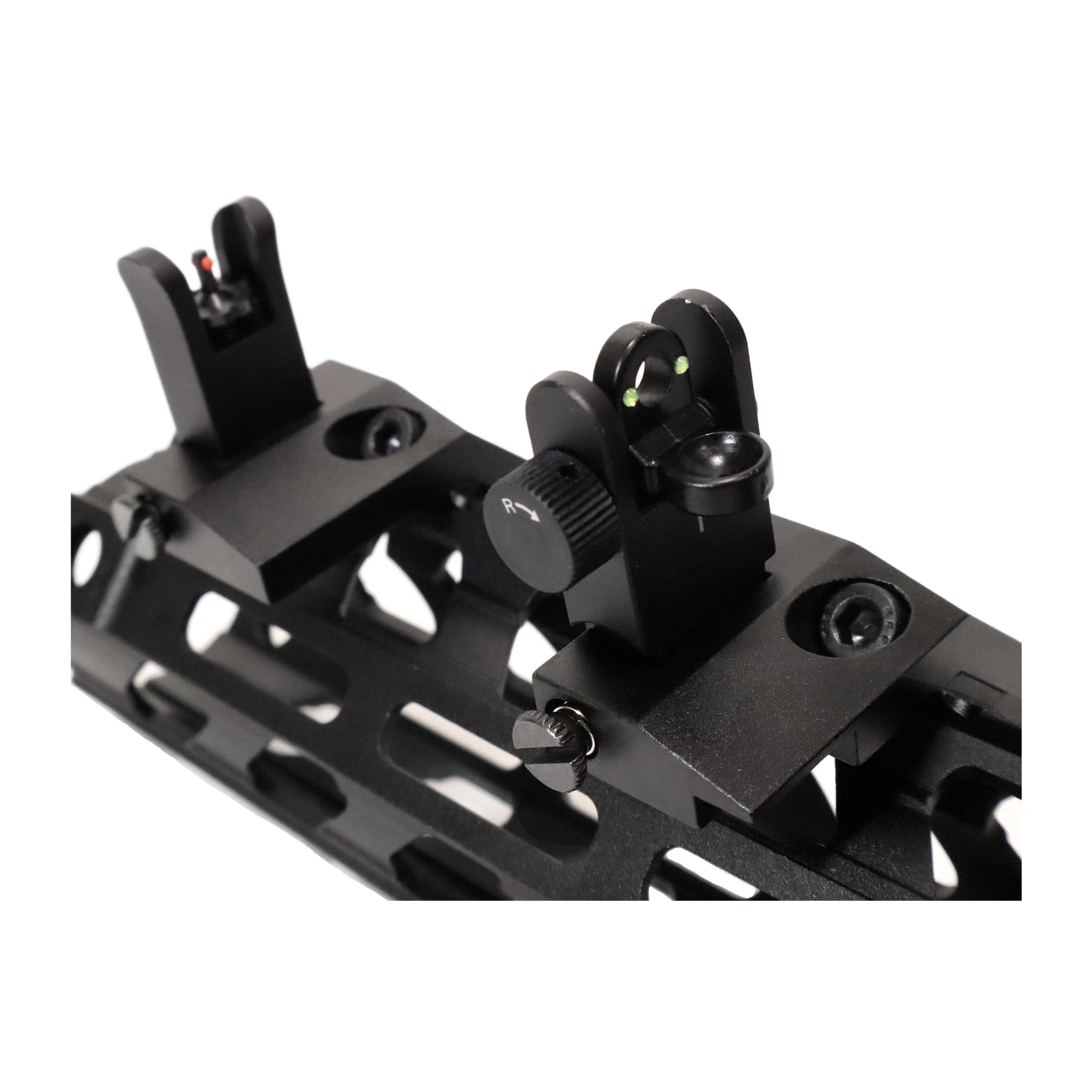 Amazon.co.jp: ChaosAirsoft 45°オフセットサイト 可倒フリップアップ