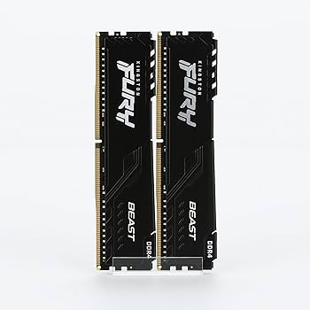 Kingston Fury Beast Black 32GB Kit (2x16GB) 3200Mhz DDR4 CL16