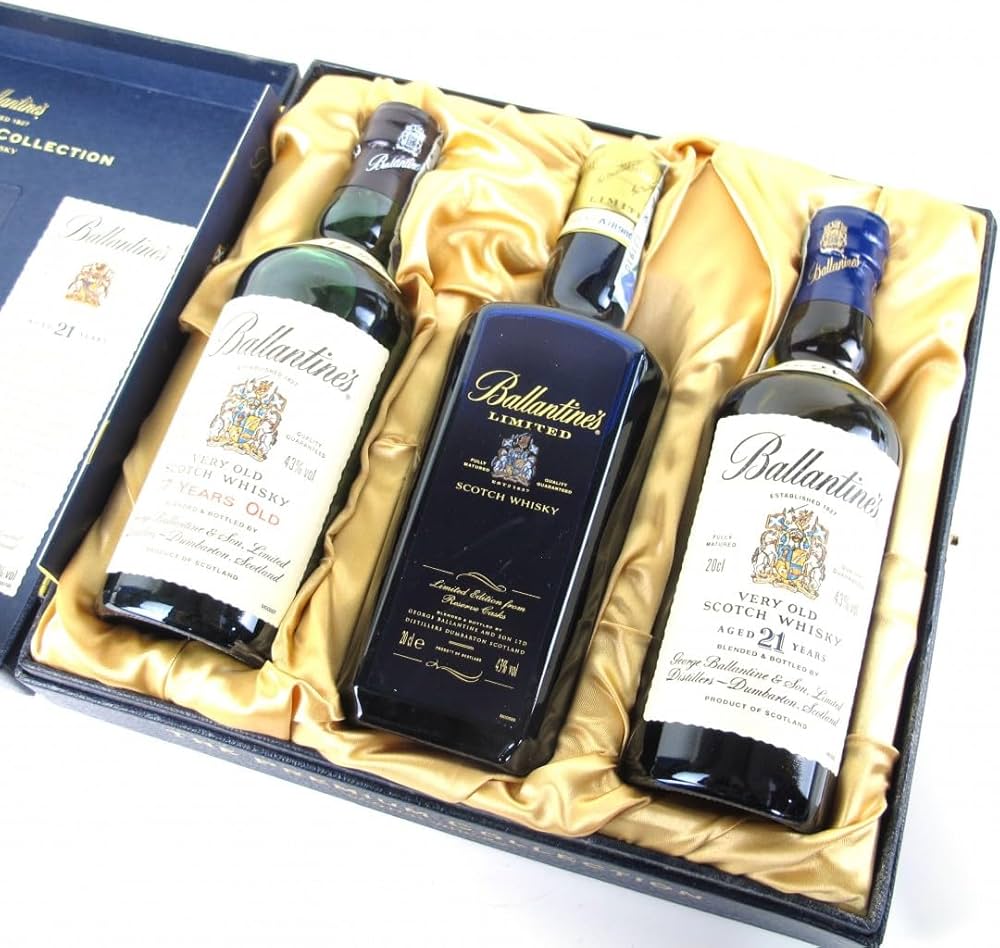 WHISKY BALLANTINE'S PREMIUM COLLECTION 3 PEZZI 20 cl : Amazon.it