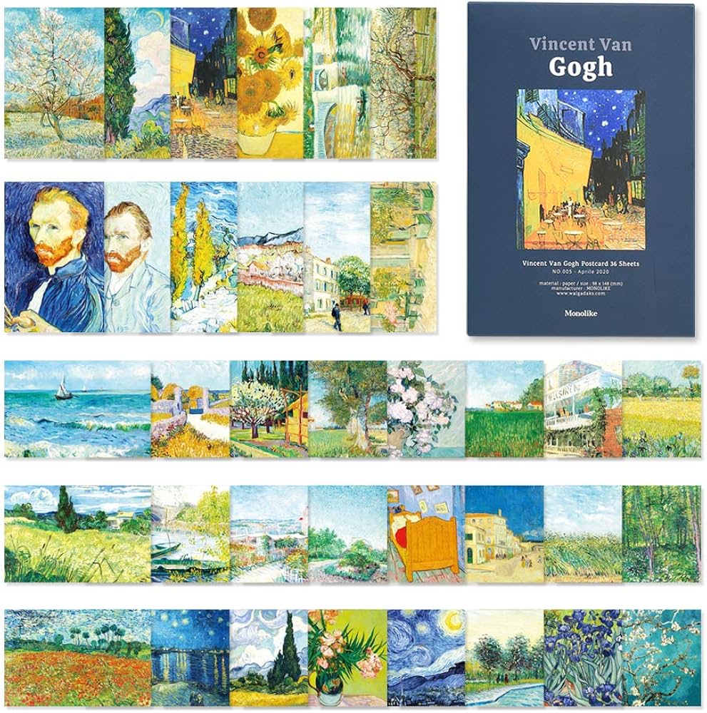 Amazon | モノライク ゴッホ葉書 はがき ポストカード Gogh Postcard