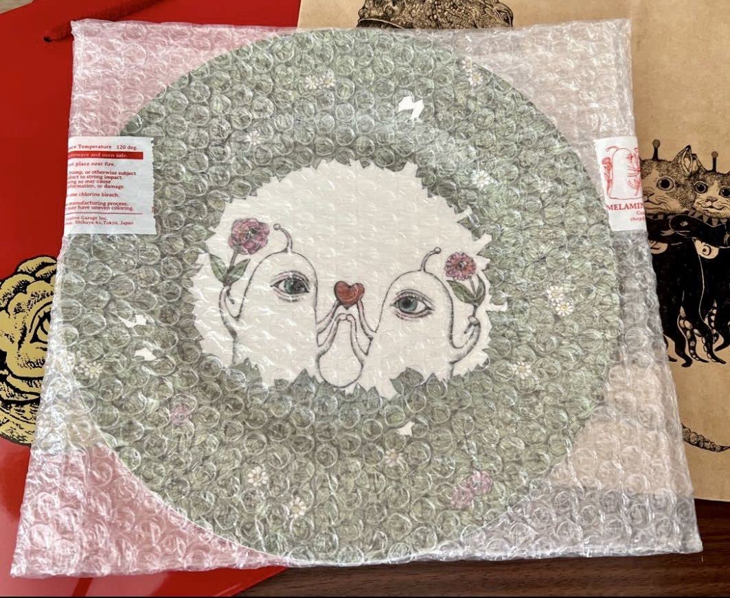 ヒグチユウコ サーカス展限定 画集&プレート ひとつめちゃんフィギュア