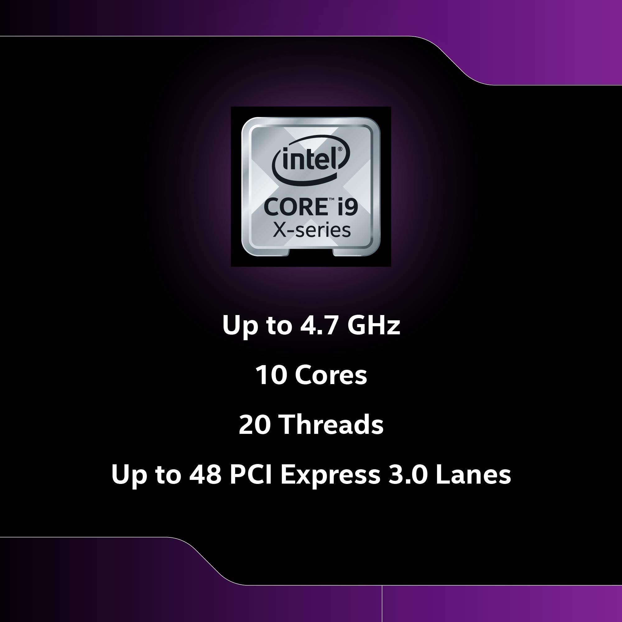 Intel Processador Core i9-10900X Desktop 10 núcleos até 4,7 GHz