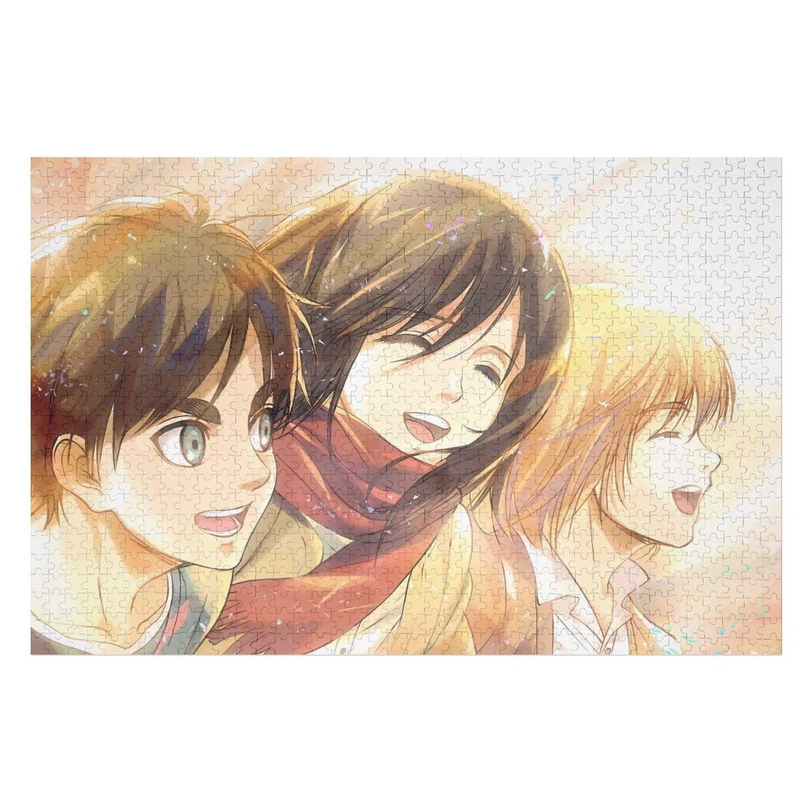 Amazon.co.jp: ジグソーパズル 1000ピース 進撃の巨人 木製パズル