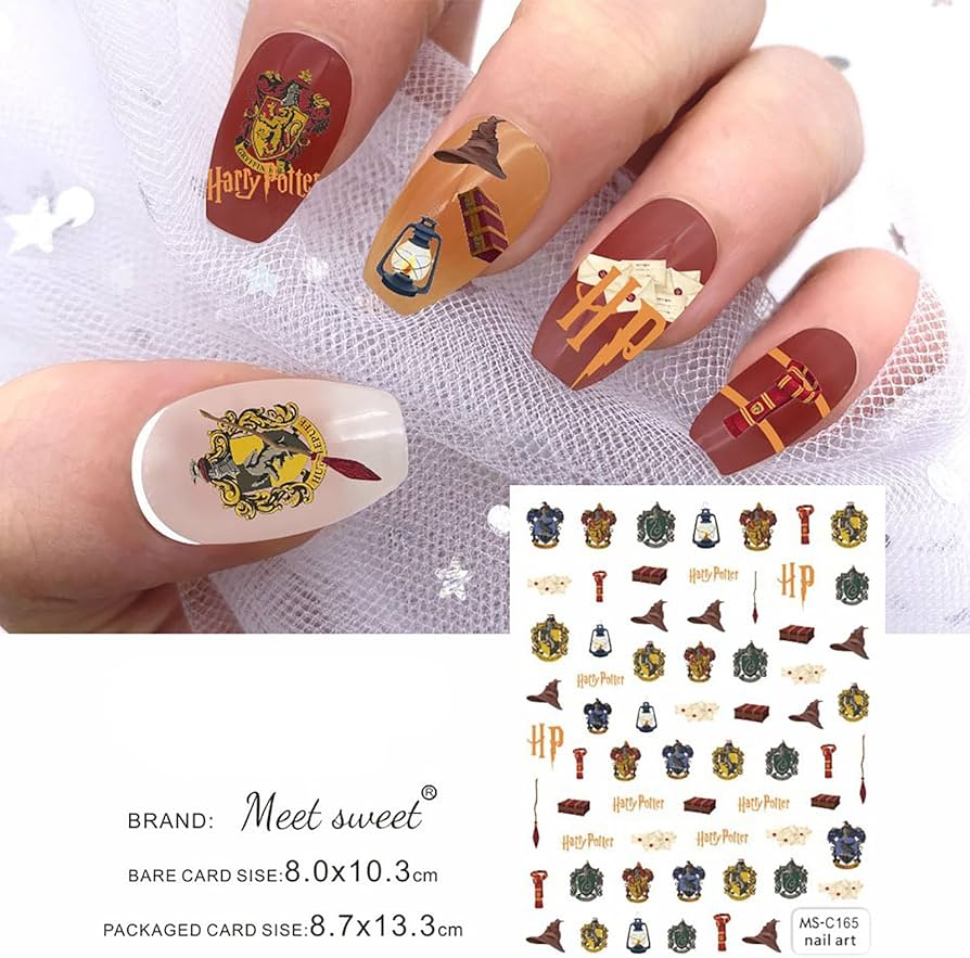 Amazon.co.jp: ハリーポッター ネイルシール 大人 子供 ステッカー