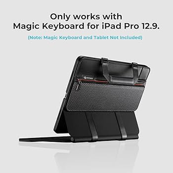 PITAKA Bolsa para tablet Magic Keyboard iPad Pro 12,9 polegadas