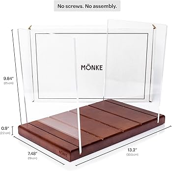 Amazon.com: MÖNKE Premium Vinyl Record Storage - a Mid-Century