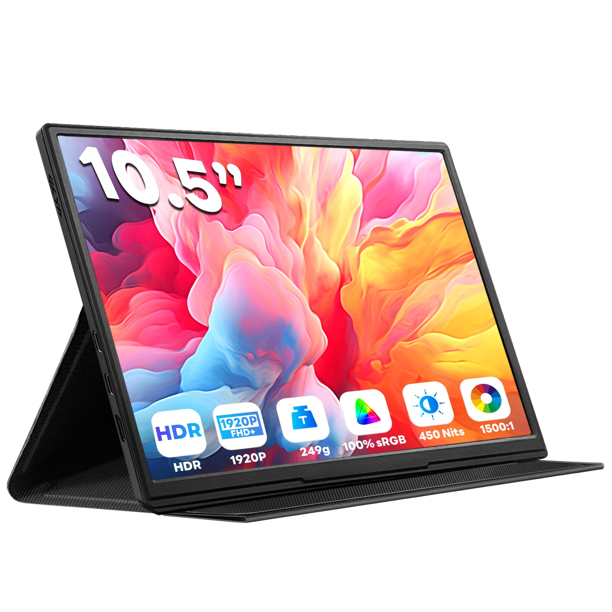 Amazon.co.jp: 10.5インチのディスプレイです，100% sRGB、450 nits