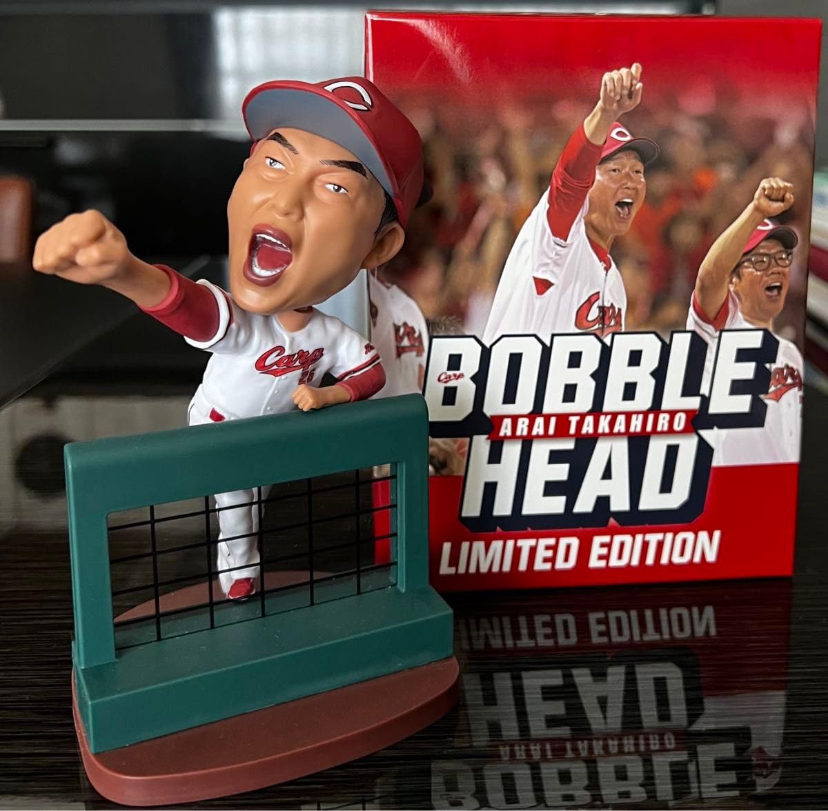 Amazon.co.jp: 新井さん人形 ボブルヘッド 新井監督 広島カープ
