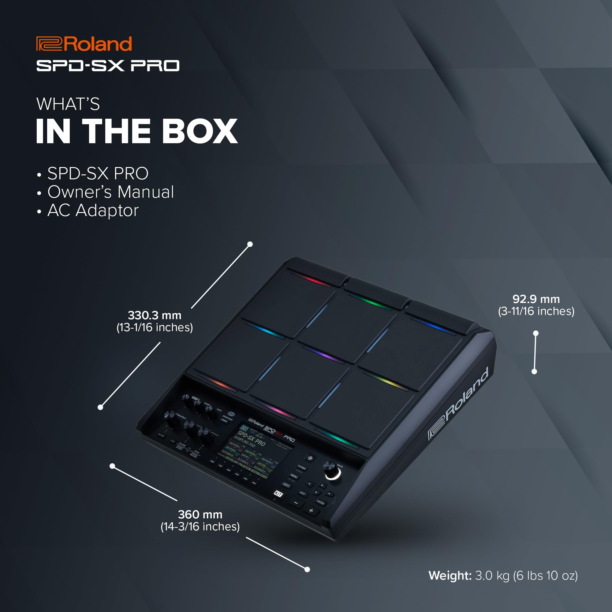 Amazon.co.jp: Roland SPD-SX PRO フラッグシップサンプリングドラマー