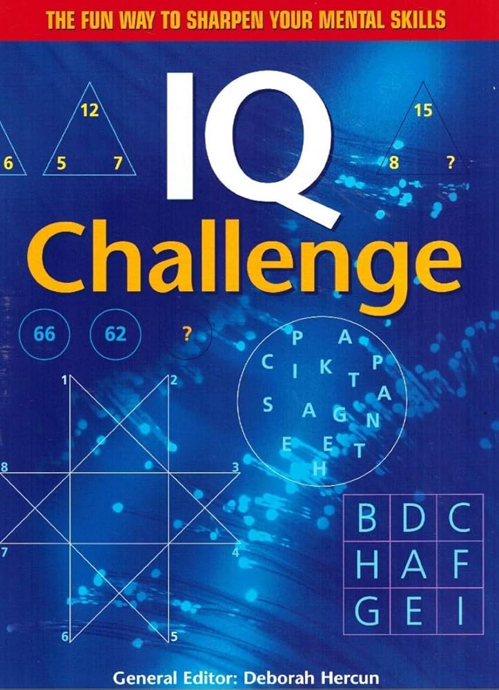 Amazon.co.jp: IQ Challenge: More Than 500 Visual Verbal and