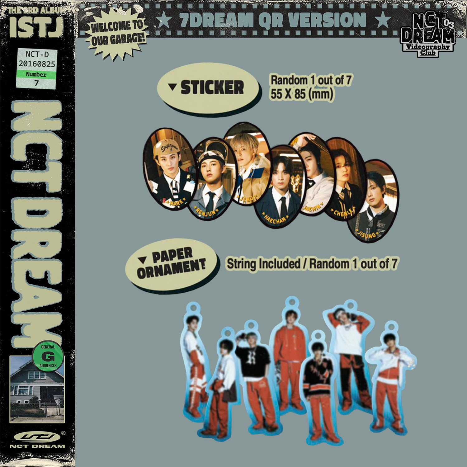 Amazon.com: NCT DREAM - 3rd Album [ISTJ] (7DREAM QR Ver. - CHENLE