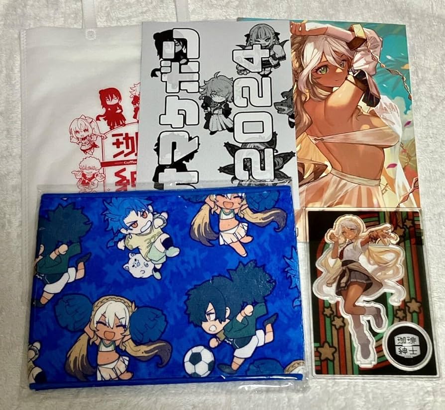 Amazon.co.jp: C104 珈琲紳士の部屋 lack新刊グッズセット FGO コミケ