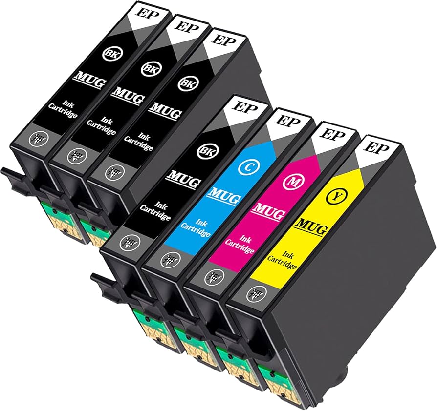 Amazon.co.jp: エプソン EPSON用 MUG-4CL インクカートリッジ4色7本