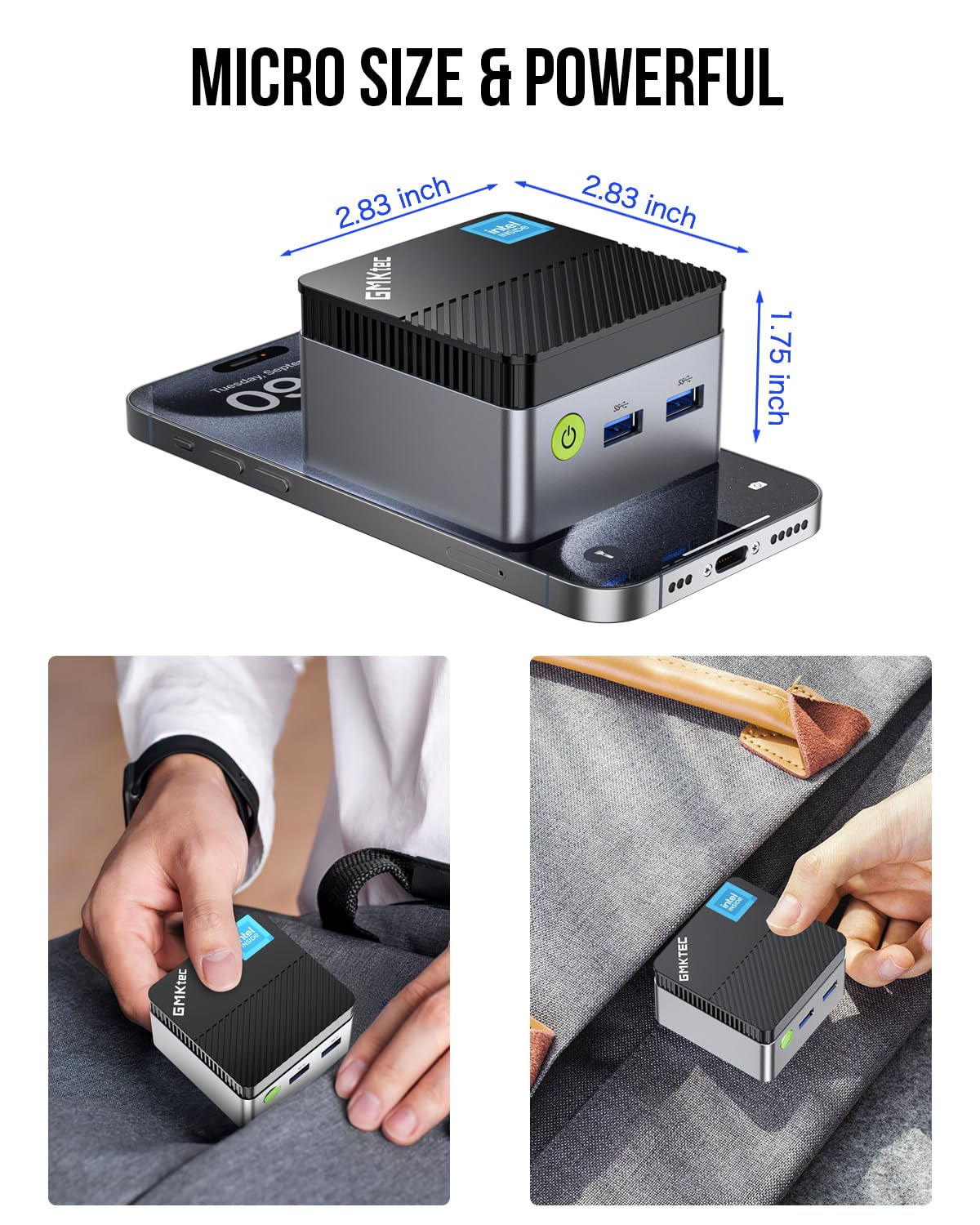 GMKtec G5 Intel N97, 12GB DDR5, 256GB SSD, WiFi5, BT 4.2, Win11