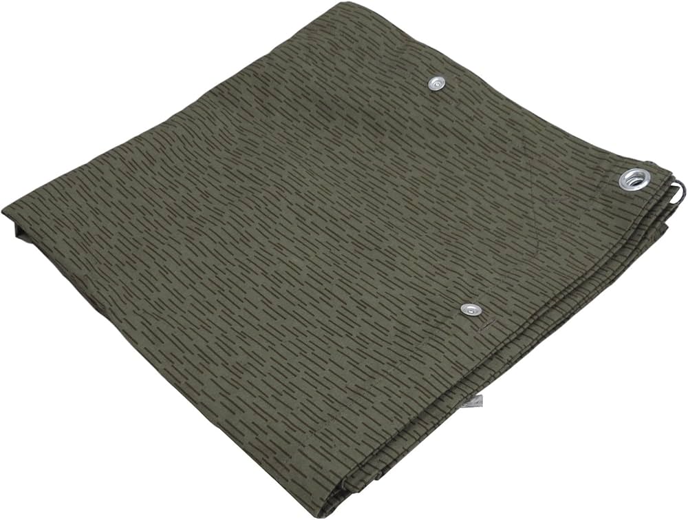 Amazon.co.jp: 東ドイツ軍 レインドロップカモ テントシート デッド