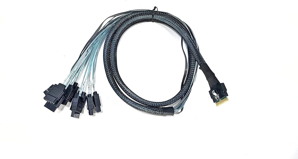 Amazon.com: Areca Slimline SAS SFF-8654 to 8 SATA with Side Band