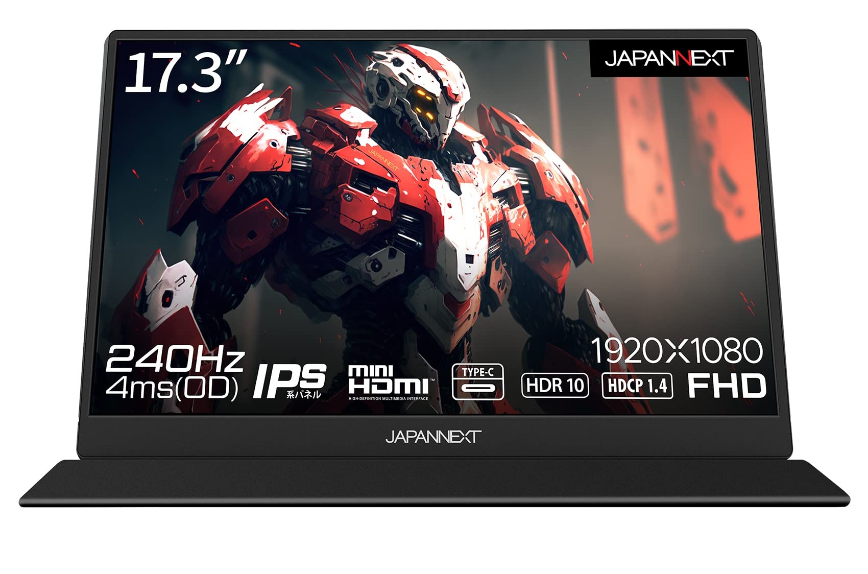 Amazon.co.jp: JAPANNEXT 17.3インチ モバイルモニター IPS パネル