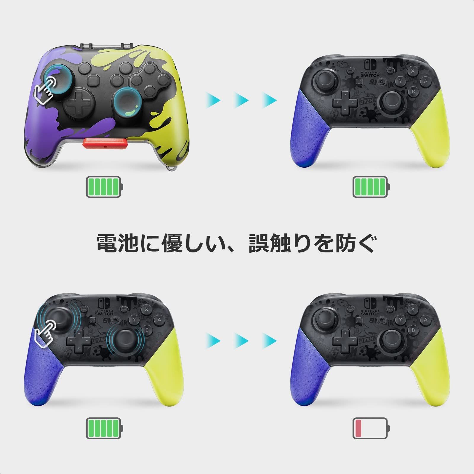 Amazon.co.jp: tomtoc プロコントローラー ケース Switch プロコン専用