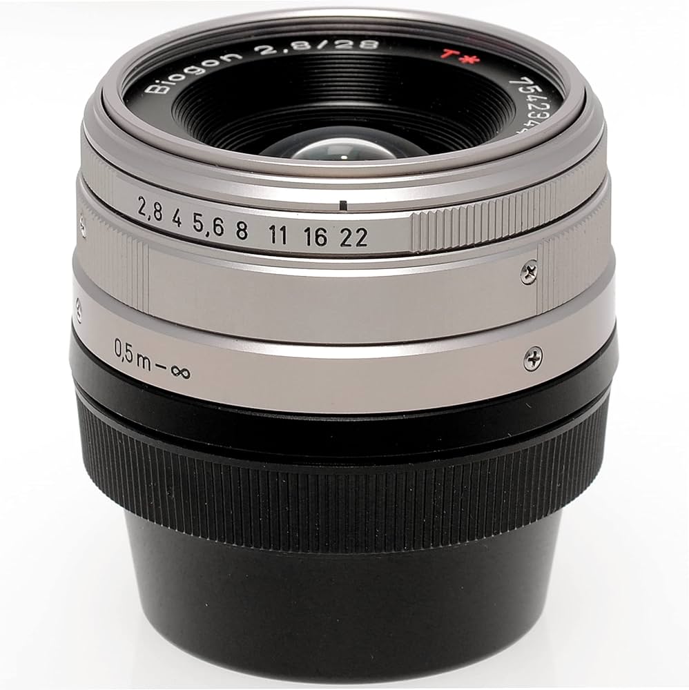 Amazon | CONTAX Carl Zeiss BiogonT* 28mm F2.8 | コンパクト 通販