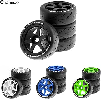 Amazon | Chanmoo 1/8 RCオンロードタイヤとハードプラスチック