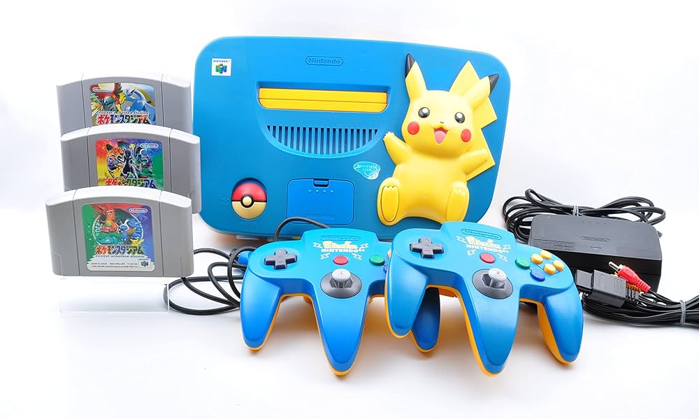 Amazon.co.jp: ピカチュウNINTENDO64 ブルー&イエロー【メーカー生産