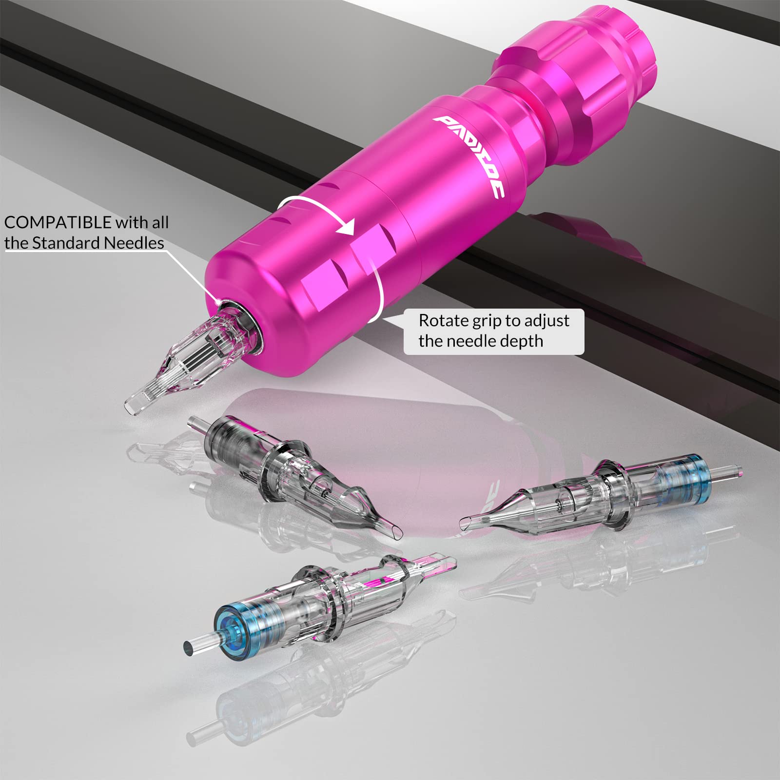 Amazon | Padieoe ワイヤレス タトゥーマシンキット