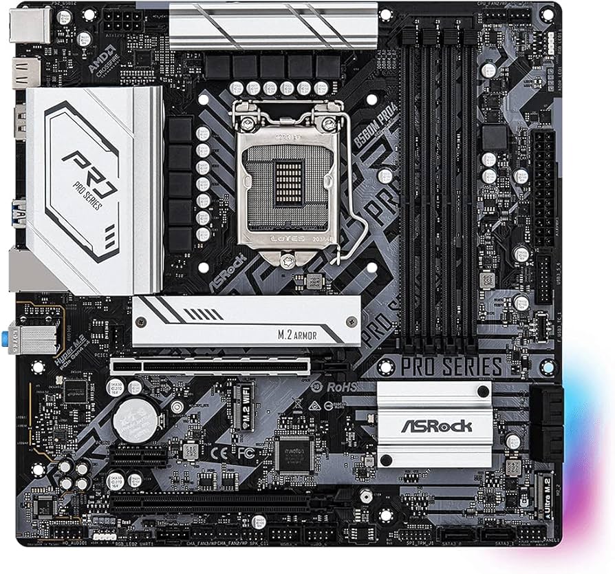 Amazon.com: ASROCK B560M PRO4 Intel SOCKET1200 for Intel 10TH/11TH