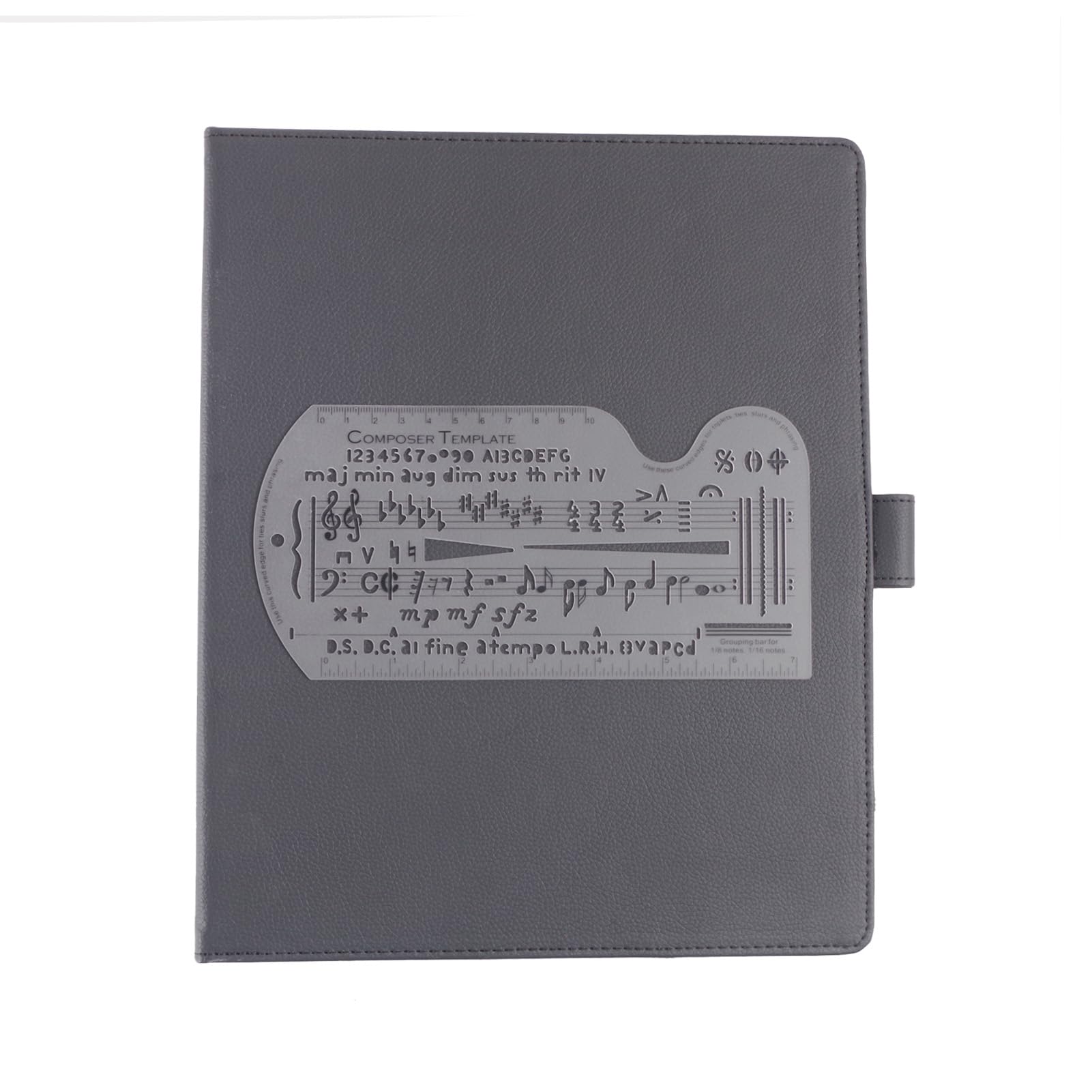 Amazon | BCDYH 作曲家テンプレート楽譜描画シート定規デュアル