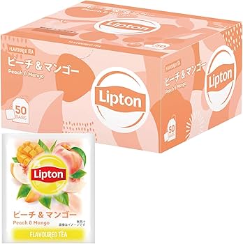 Amazon.co.jp: リプトン 紅茶 ピーチ&マンゴー ポリプロピレンティー