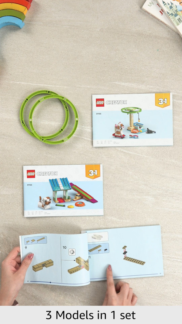 Amazon.com: LEGO Creator 3-in-1 31155 - Hamster Wheel : Toys & Games