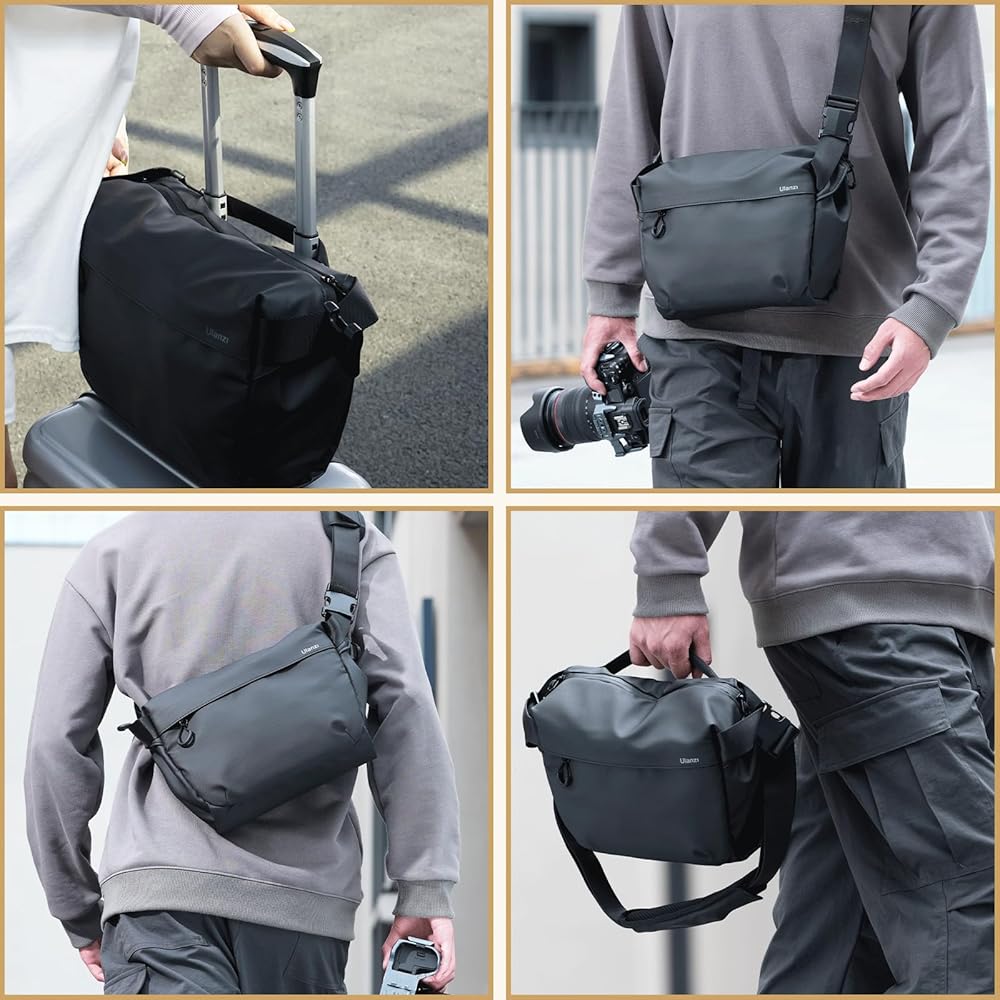 Amazon.co.jp: [Ulanzi] カメラバッグ ショルダーバッグ スリング