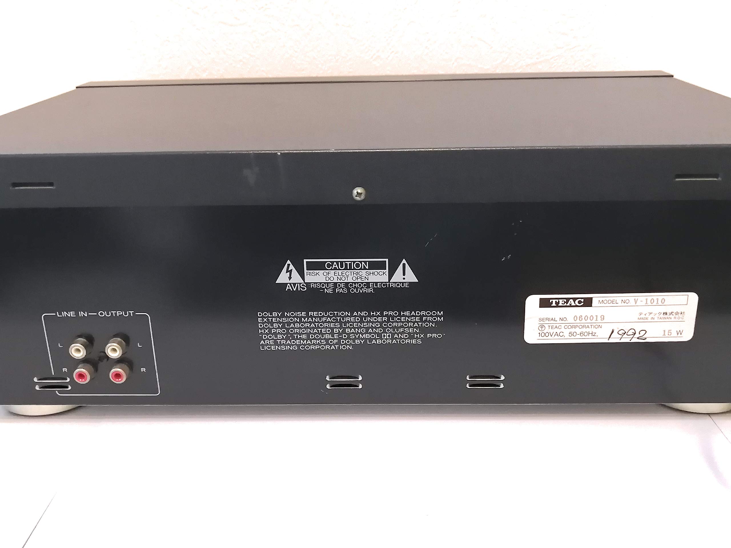 Amazon.co.jp: TEAC ティアック V-1010 3ヘッド カセットデッキ : 家電