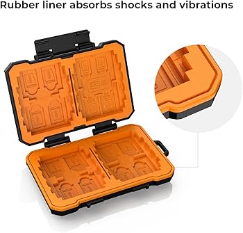 Amazon.com: K&F CONCEPT 29 Slot Memory Card Case, Carrying Case