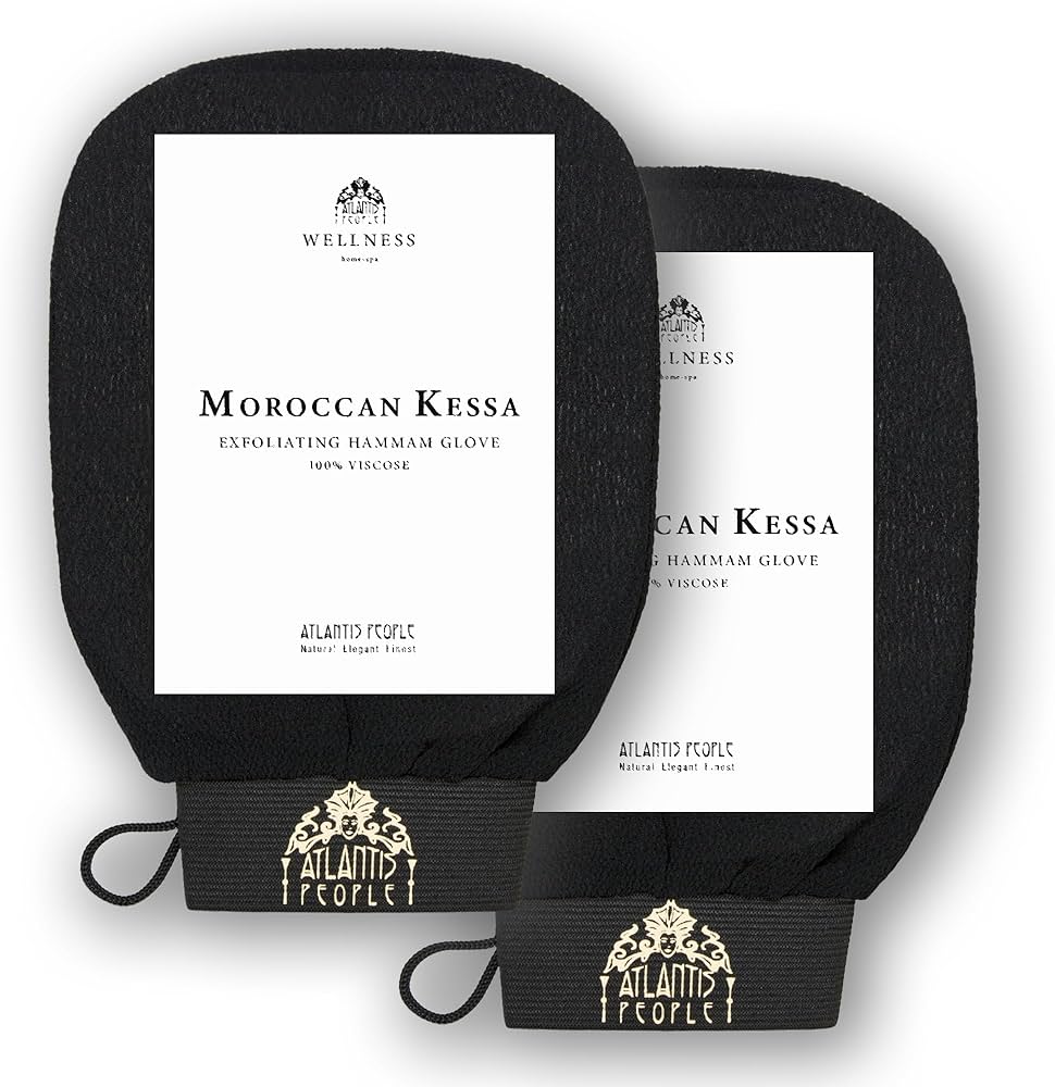 Amazon.com : Moroccan Exfoliating Glove - Body Scrubber & Wash