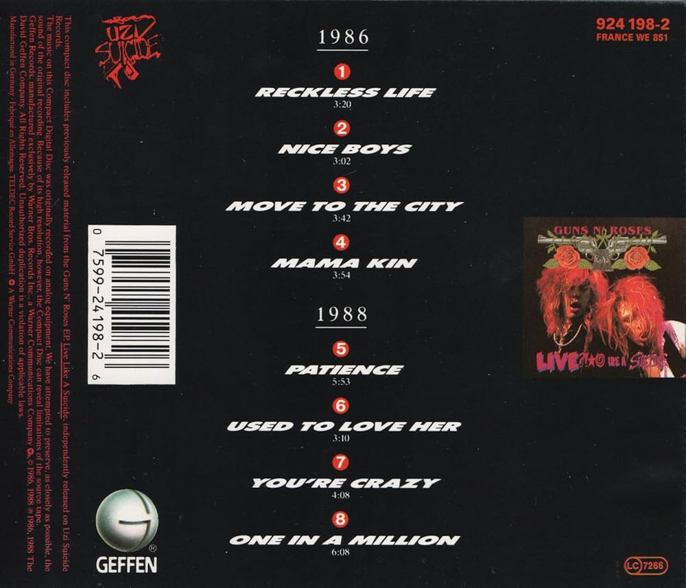 Amazon.co.jp: G n' R lies: ミュージック